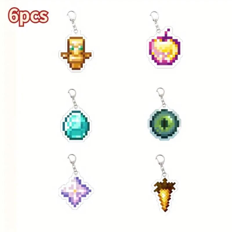 Minecraft Keychain Bundle Handmade Keychains