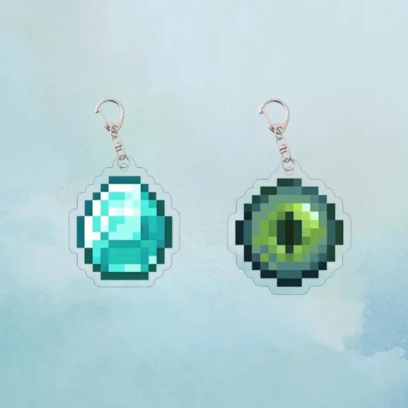 Minecraft Keychain Bundle Handmade Keychains